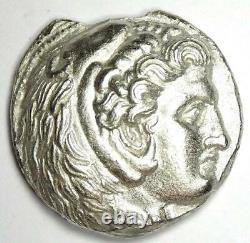 Antigonos I Alexander the Great AR Tetradrachm Coin 320-305 BC XF Details