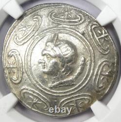 Antigonus II Gonatas AR Tetradrachm Pan Athena Silver Coin 277 BC NGC XF (EF)