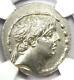 Antiochus Ix Ar Tetradrachm Seleucid Coin 114-95 Bc Certified Ngc Choice Au