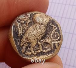 Aoe Attica Athens 440-404 Bc Ar Tetradrachm Ancient Greek Silver Coin Athena Owl