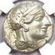 Athens Athena Owl Ar Tetradrachm Coin 440-404 Bc Ngc Ms (unc) 5/5 Surfaces