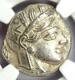 Athens Athena Owl Tetradrachm Coin (440-404 Bc) Ngc Choice Xf 5/5 Strike