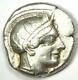 Athens Attica Athena Owl Tetradrachm Silver Coin (454-404 Bc) Vf (very Fine)