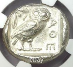 Athens Greece Athena Owl Tetradrachm Ancient Coin 440-404 BC Certified NGC XF