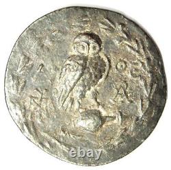 Athens Greece Athena Owl Tetradrachm Coin (157 BC, New Style) Fine / VF
