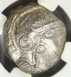 Athens Greece Athena Owl Tetradrachm Coin (393-294 BC) Certified NGC Choice AU