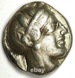 Athens Greece Athena Owl Tetradrachm Coin (430 BC) Good VF