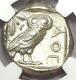 Athens Greece Athena Owl Tetradrachm Coin 440-404 Bc. Ngc Choice Au 5/5 Strike