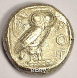 Athens Greece Athena Owl Tetradrachm Coin (454-404 BC) Choice VF Condition