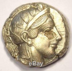 Athens Greece Athena Owl Tetradrachm Coin (454-404 BC) Choice XF Condition