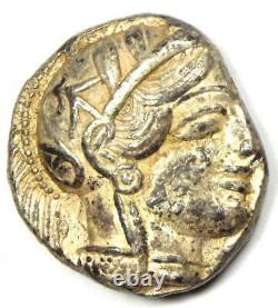 Athens Greece Athena Owl Tetradrachm Coin (454-404 BC) Good VF