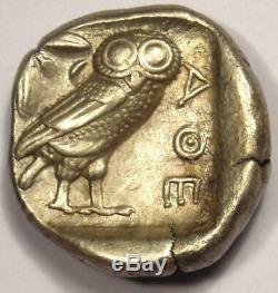 Athens Greece Athena Owl Tetradrachm Coin (454-404 BC) Nice XF Condition