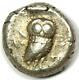 Athens Greece Athena Owl Tetradrachm Coin (510-480 Bc) Fine / Vf Early Issue