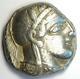 Athens Greece Athena Owl Tetradrachm Silver Coin (454-404 Bc) Good Vf