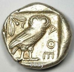 Athens Greece Athena Owl Tetradrachm Silver Coin (454-404 BC) Nice XF (EF)