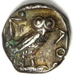 Athens Greece Athena Owl Tetradrachm Silver Coin (454-404 BC) VF / XF