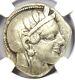 Athens Greek Athena Owl Ar Tetradrachm Coin 440-404 Bc Ngc Vf 5/5 Strike