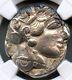 Athens Greek Athena Owl Ar Tetradrachm Silver Coin 440-404 Bc Ngc Certified Vf