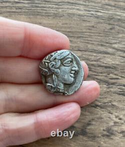 Attica, Athens (449-413 B. C). Silver Tetradrachm