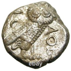 Attica, Athens AR Tetradrachm 17.16g (454-404 BC), Athena/Owl