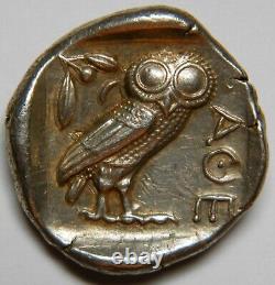 Attica Athens AR Tetradrachm circa 454-404 BC