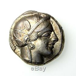Attica, Athens Silver Tetradrachm 454-404BC