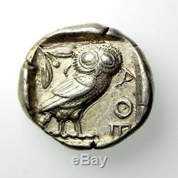 Attica, Athens Silver Tetradrachm 454-404BC