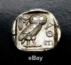 Attica, Athens. Superb Tetradrachm circa 454-404 BC. Ancient Greek Silver Coin
