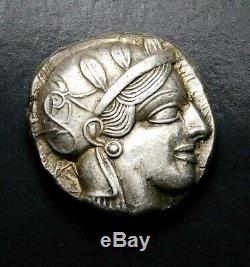 Attica, Athens. Superb Tetradrachm circa 454-404 BC. Ancient Greek Silver Coin