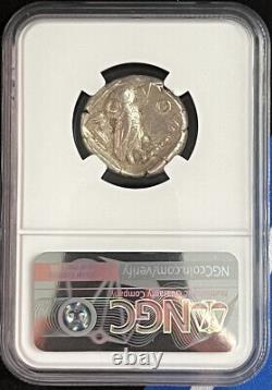 Attica Athens Tetradrachm Silver Coin Ngc Ch Xf 5/5, 4/5