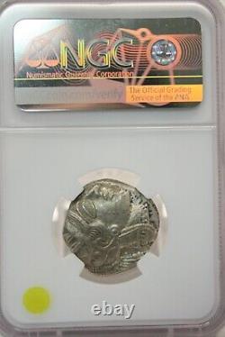 Attica, Athens c. 440-404 BC Tetradrachm Ancient Silver Owl Coin NGC AU #9050
