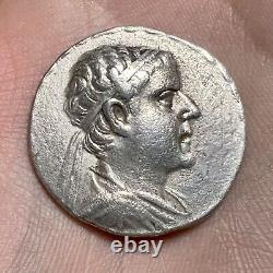 Baktria Eukratides I tetradrachm Ancient Greek Silver coin Bactria Indo-Greek
