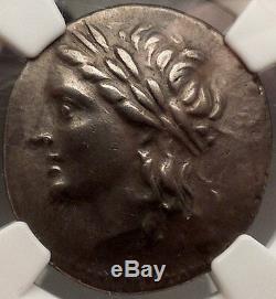 CARIA ALABANDA 197BC PEGASUS on Authentic Silver Greek Coin Certified NGC Ch VF