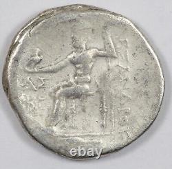 C. 190/89 BC Greek Pamphylia Alexander III C/M Silver Tetradrachm 16.3g