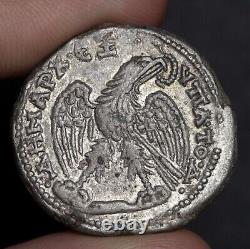 Caracalla Tetradrachm Ancient Roman Empire Silver Coin 214AD Very Fine Antioch