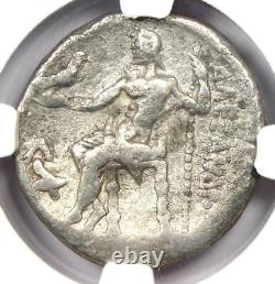 Celtic Alexander the Great III AR Tetradrachm Celts Coin 200 BC NGC VG