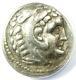 Celtic Alexander The Great Iii Ar Tetradrachm Coin 200 Bc Certified Anacs Vf35