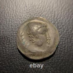 Celtic Silver Tetradrachm Macedonian Imitation 2nd Century BC Alexander III AU+