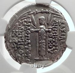 DEMETRIOS III Eukairos Seleukid Ancient Silver Greek Tetradrachm Coin NGC i64271