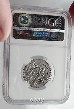 DEMETRIOS III Eukairos Seleukid Ancient Silver Greek Tetradrachm Coin NGC i64271