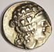 Danube Thasos Type Ar Tetradrachm Dionysus Coin (100 Bc) Very Fine (vf)