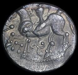 Eastern Europe, Celts, Circa 175-125 BC. AR Tetradrachm Zopfreiter type, Celtic