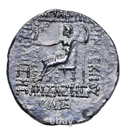 Elymais, Kamnaskires III and Anzaze, c. 80-79 BC, tetradrachm, jugate busts/Zeus
