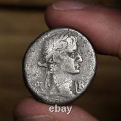 Emperor Galba Silver Tetradrachm Coin Alexandria Ancient Roman Empire Eleutheria