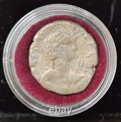 Emperor Nero Silver Tetradrachm Certified Ancient Roman Silver Coin From 60AD