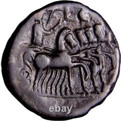 Hadrian BI Tetradrachm of Alexandria, Egypt Quadriga Silver Roman Coin wCOA