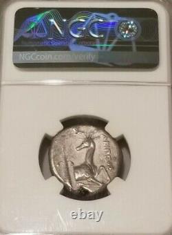 Ionia, Ephesus Bee Tetradrachm 4th Century BC NGC Fine Ancient Silver Coin