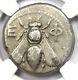 Ionia Ephesus Silver Ar Tetradrachm Bee Stag Coin 300 Bc Certified Ngc Vf