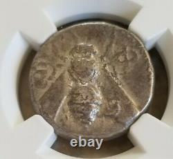 Ionia, Ephesus Tetradrachm Bee Coin NGC VF Ancient Silver Coin
