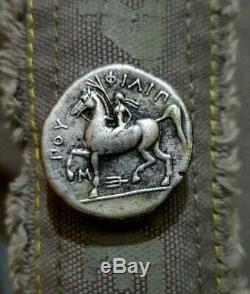 KINGS of MACEDON. Philip II. 359-336 BC. AR Silver Tetradrachm